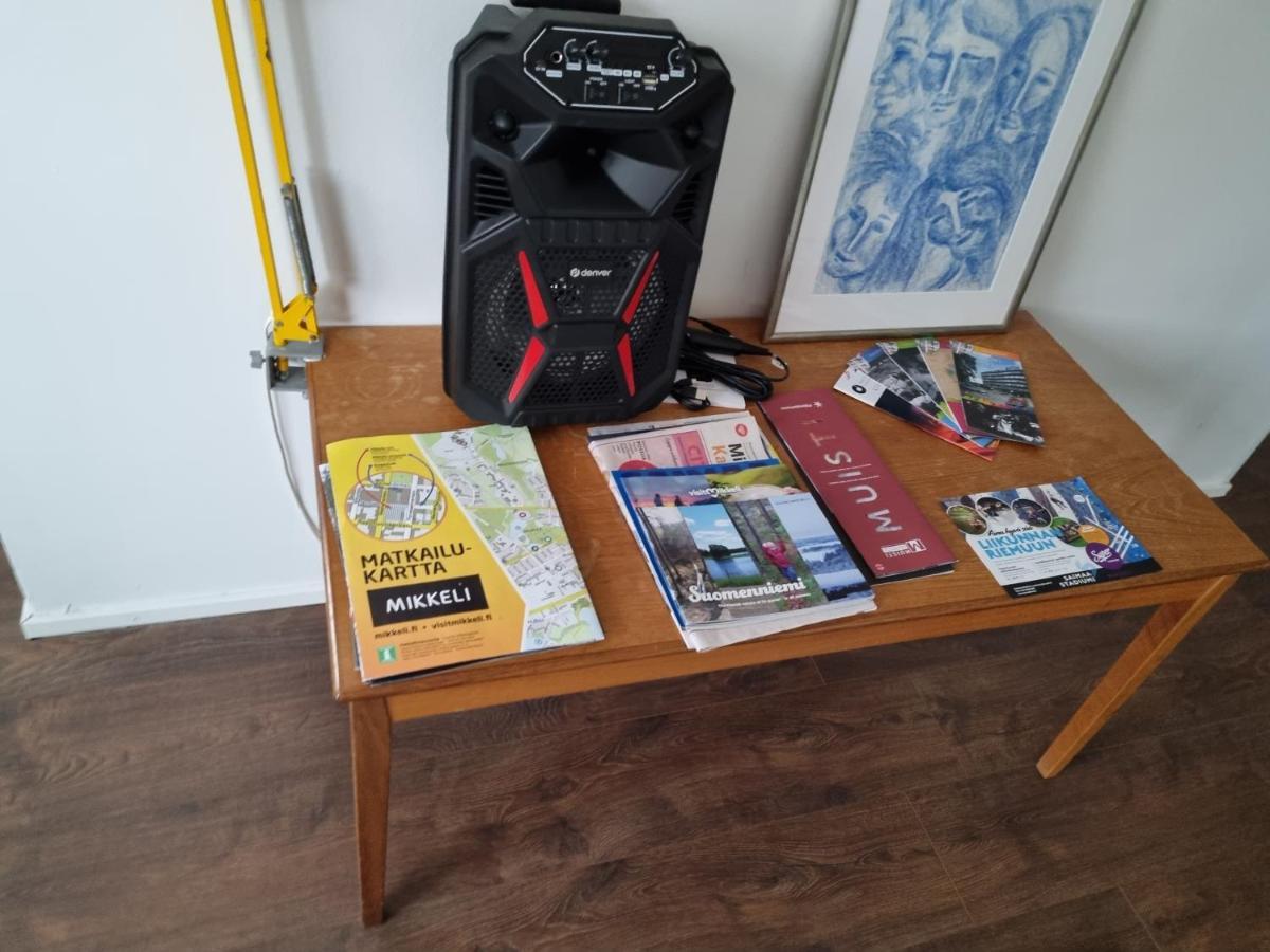 Valoisa Huoneisto Jossa Erinomaiset Vuoteet. Mikkeli Luaran gambar